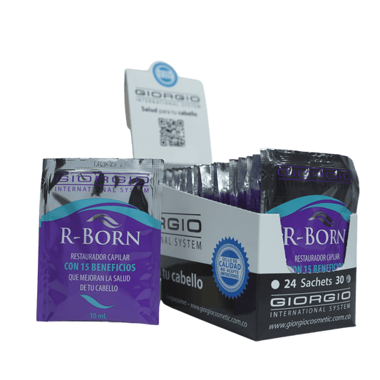 R-BORN 15 BENEFICIOS CAJA X 30 SOBRES - 30 mL - Giorgio Cosmetic